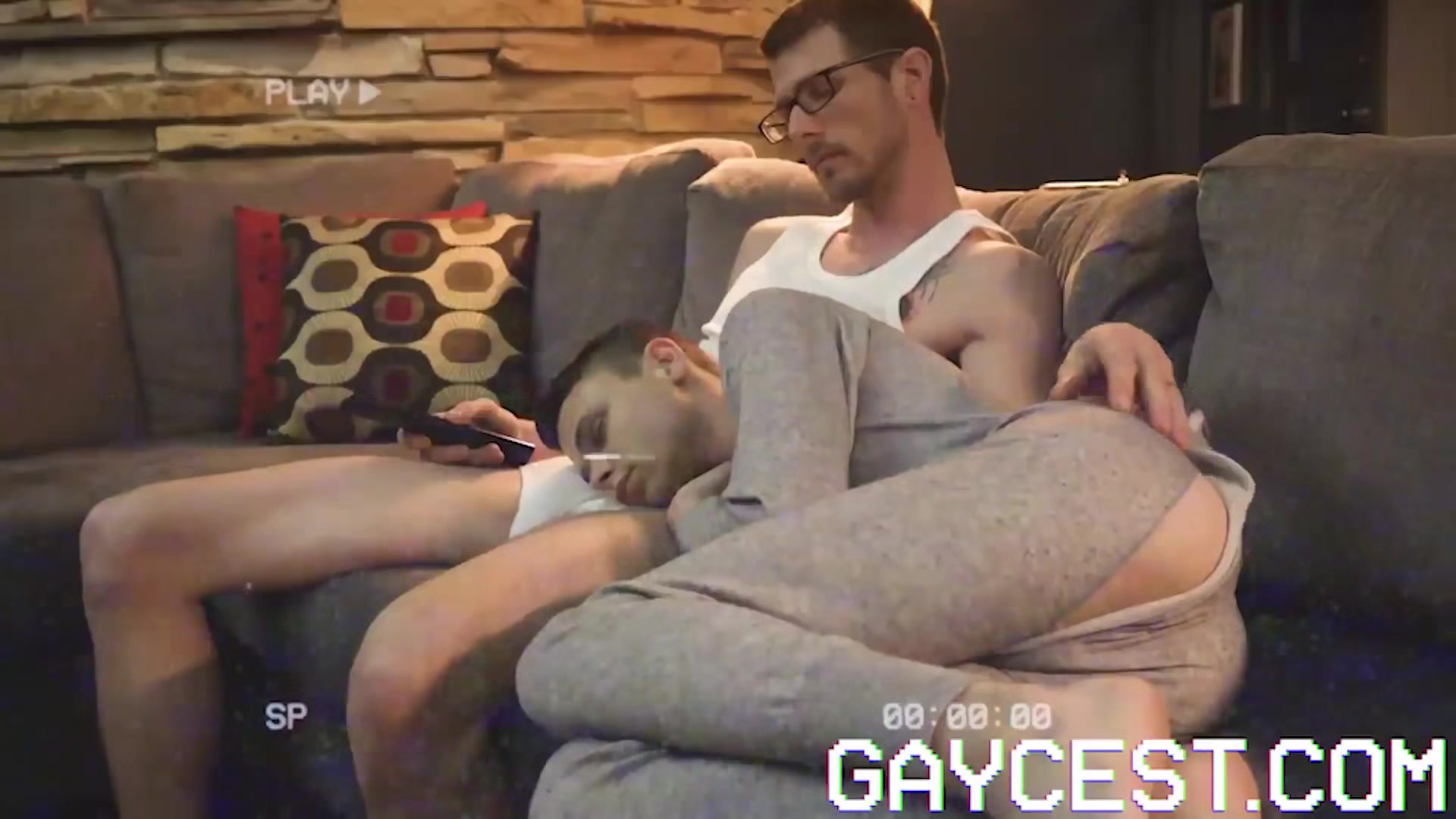 THE DOCTOR'S Step son Tape 10 - Jerking Off with Step dad