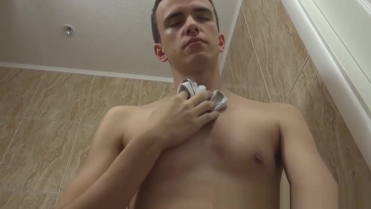 Dan gets in the shower and goes back to caressing his toes