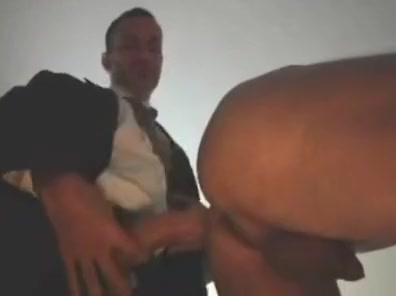Home office gay hardcore sex