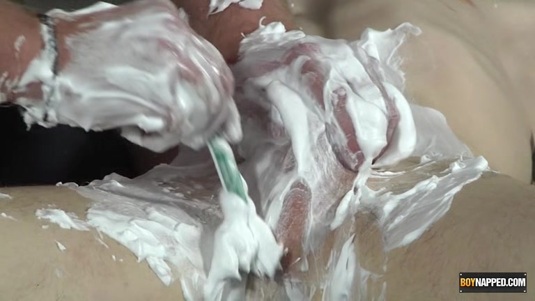 Shaving And Arse Play For James - James Lewis And Sebastian Kane