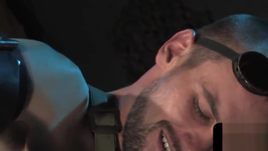 Maledom stud fisting BDSM slave from behind