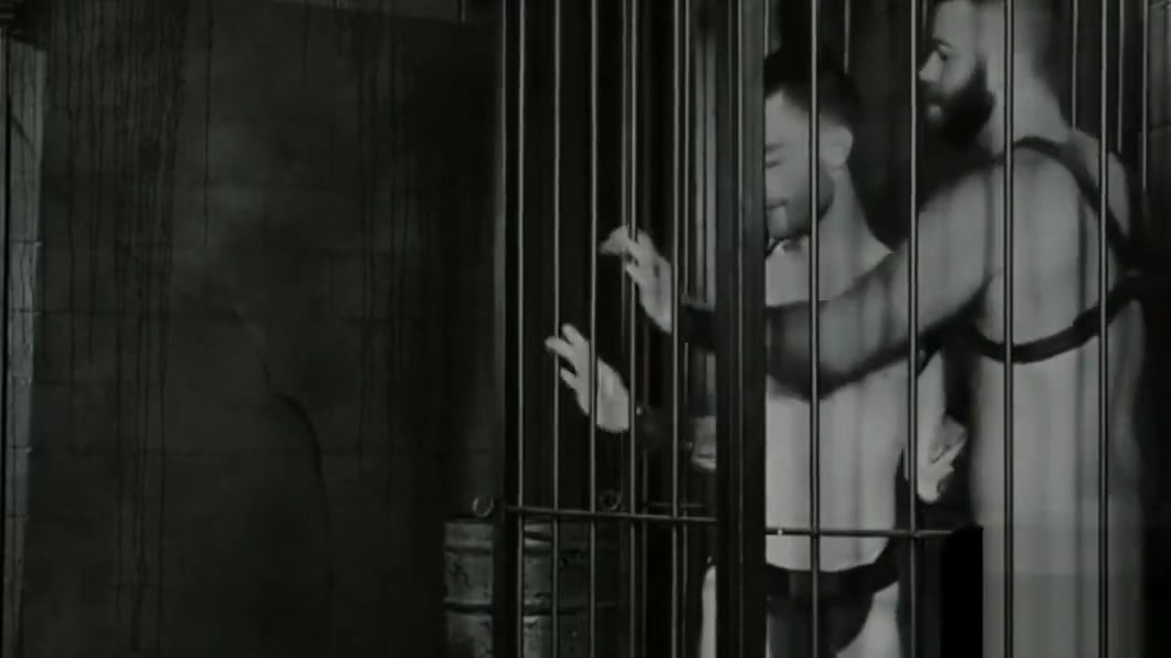 Cocksucking stud fisting his submissive