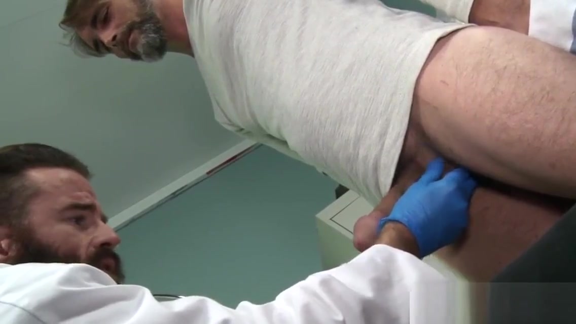 Bear doctor gets fucked and cum sprayed