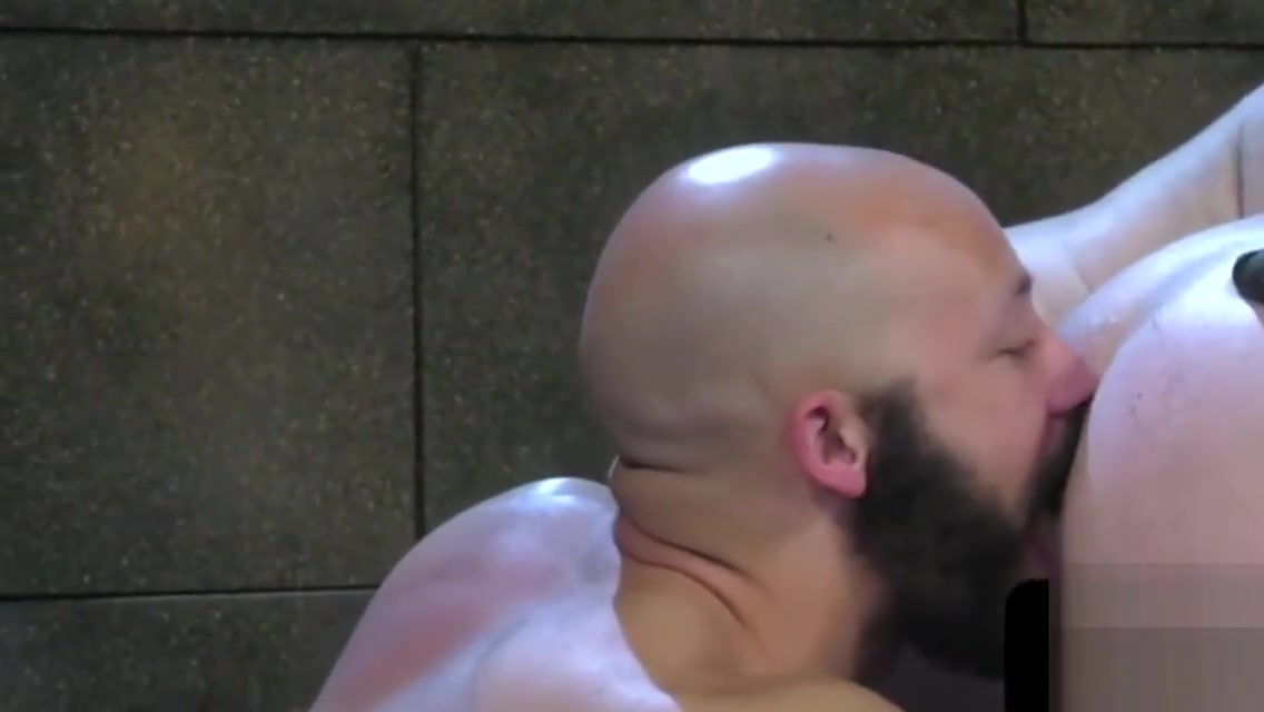 Bdsm bear fisting two tight butts