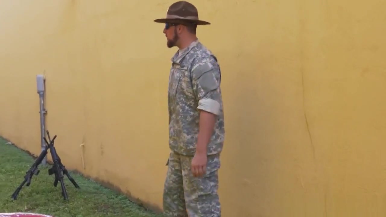Military Soliders Play Paintball, Slip-and-Slide and Fuck in the Shower! (tpc15859)