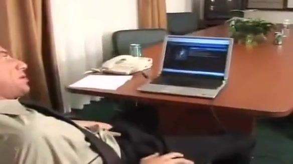 Office twink pounded in the ass