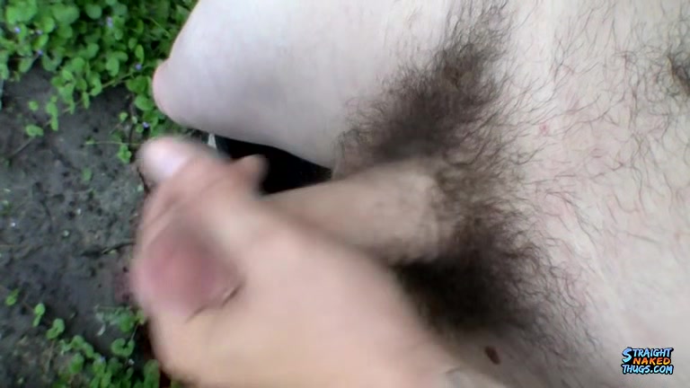 Rough Straight Jock Lex Busts A Nutt Outdoors - Lex Lane