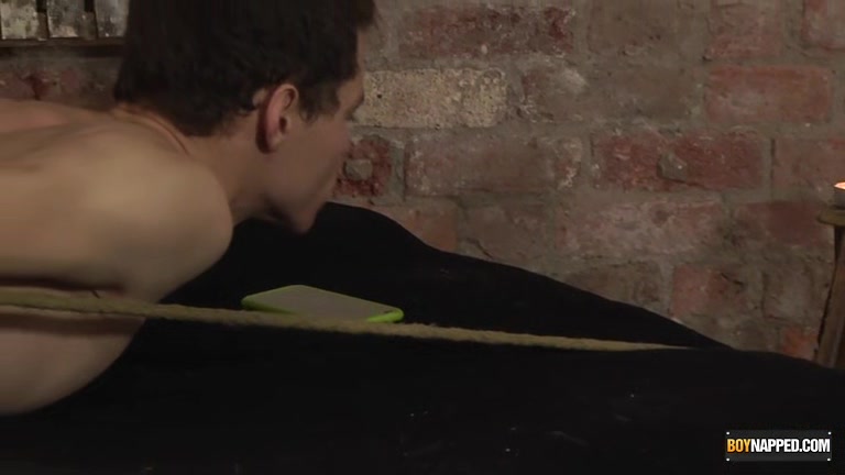 Roped Down & Exposed For Arse Play! - Jonny Pistol & Sebastian Kane