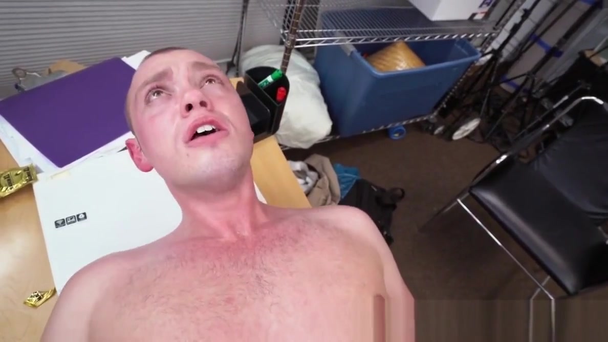 Casting straight plowed in butthole