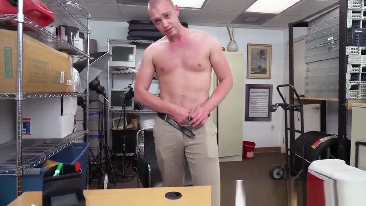 Casting straight plowed in butthole