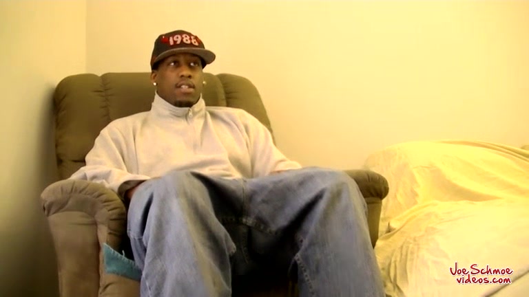 Big Black Guy James Gets Blown - James & Joe