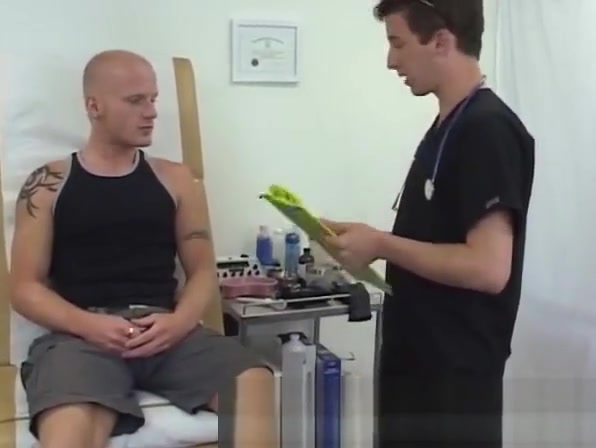 Doctor sucks on patient cock
