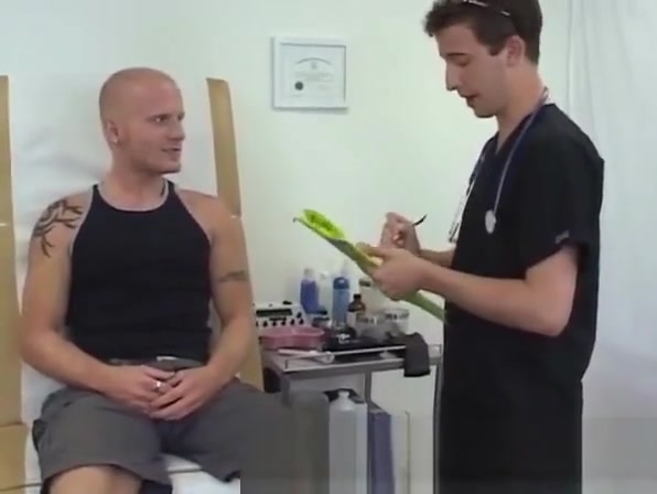 Doctor sucks on patient cock