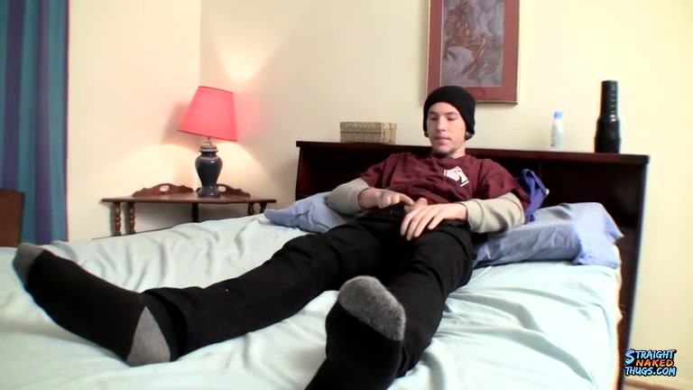 Straight Boy Fucking A Fleshlight - Jake Reid