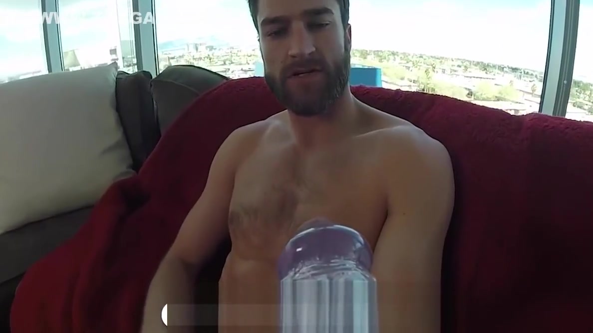Abel Archer POV with a Fleshjack and Dildo