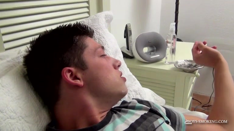 Wesley Chainsmoking In Bed - Wesley Chainsmoking In Bed