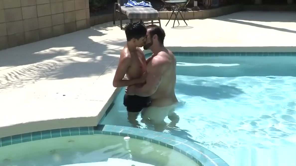 DylanLucas Hot Step daddy Eats Young Ass in The Pool