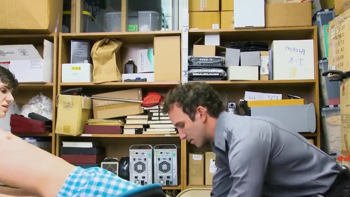 Thin teenager 18+ Hammered in the Office
