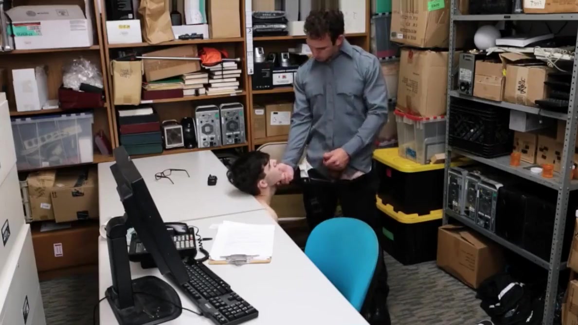 Thin teenager 18+ Hammered in the Office