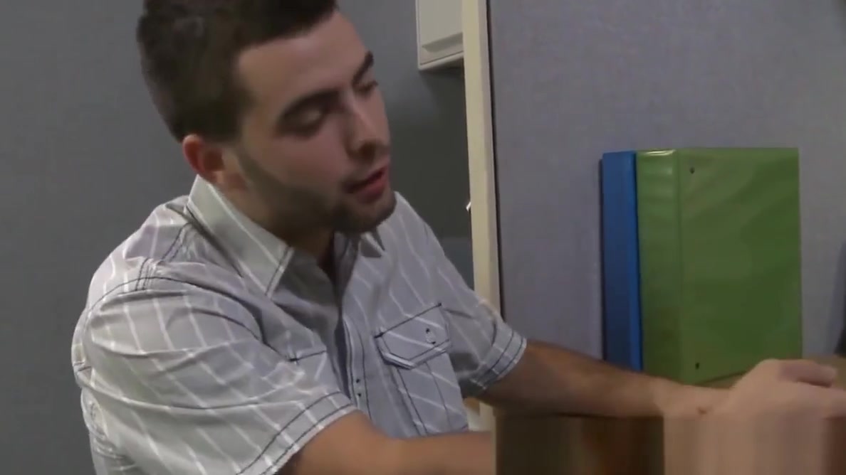 Struggling student 18+ rimmed in office