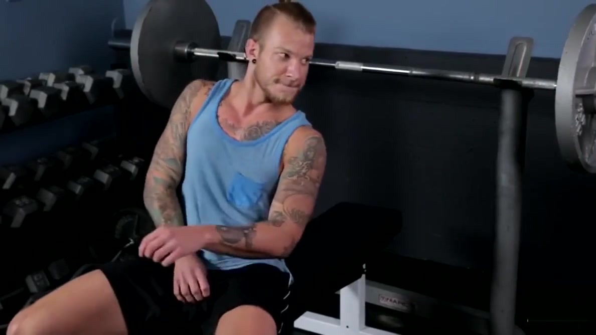 Next Door Buddies Getting Down and Dirty at the Gym