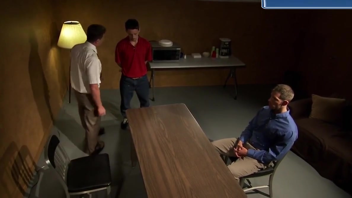 Hung Gay Jock Threesome In Office
