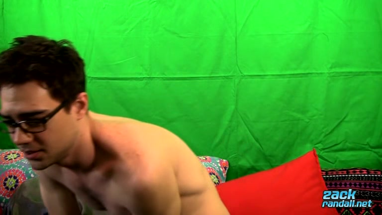Splashing Himself With Cum - Zack Randall