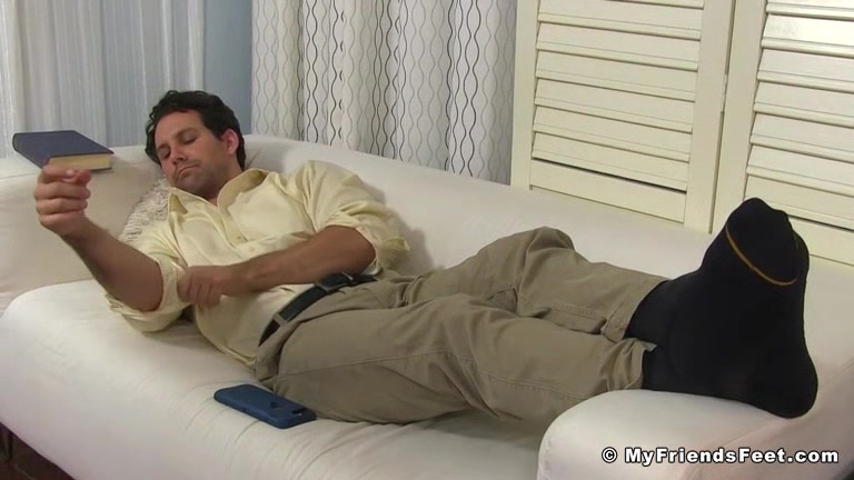 Spy On Jet's Dress Socks & Manly Feet - Jet