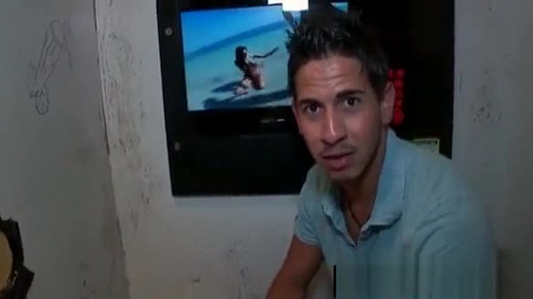 Guy looking for gloryhole BJ gets gay sucked