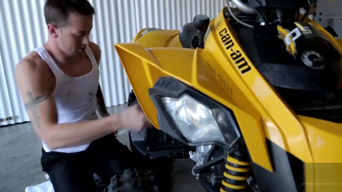 Next Door Buddies Fucking a Buddy on an ATV