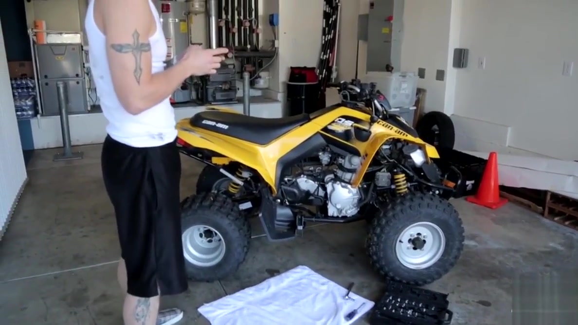 Next Door Buddies Fucking a Buddy on an ATV