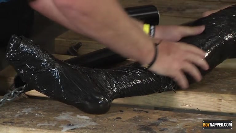 Wrapped In Plastic By A Cum Thief - 1 - Mason Madison & Sebastian Kane
