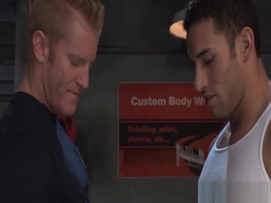 RagingStallion Mechanic Caught Wanking On The Job