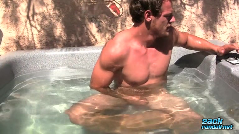 In The Hot Tub With Jock Hunk Jimmy - Jimmy Longdong