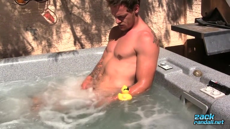 In The Hot Tub With Jock Hunk Jimmy - Jimmy Longdong