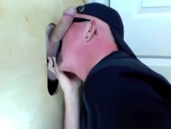 Gloryhole Suck Off Of Curious Married Guy scene 2