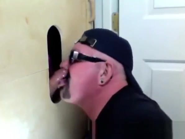 Gloryhole Suck Off Of Curious Married Guy scene 2