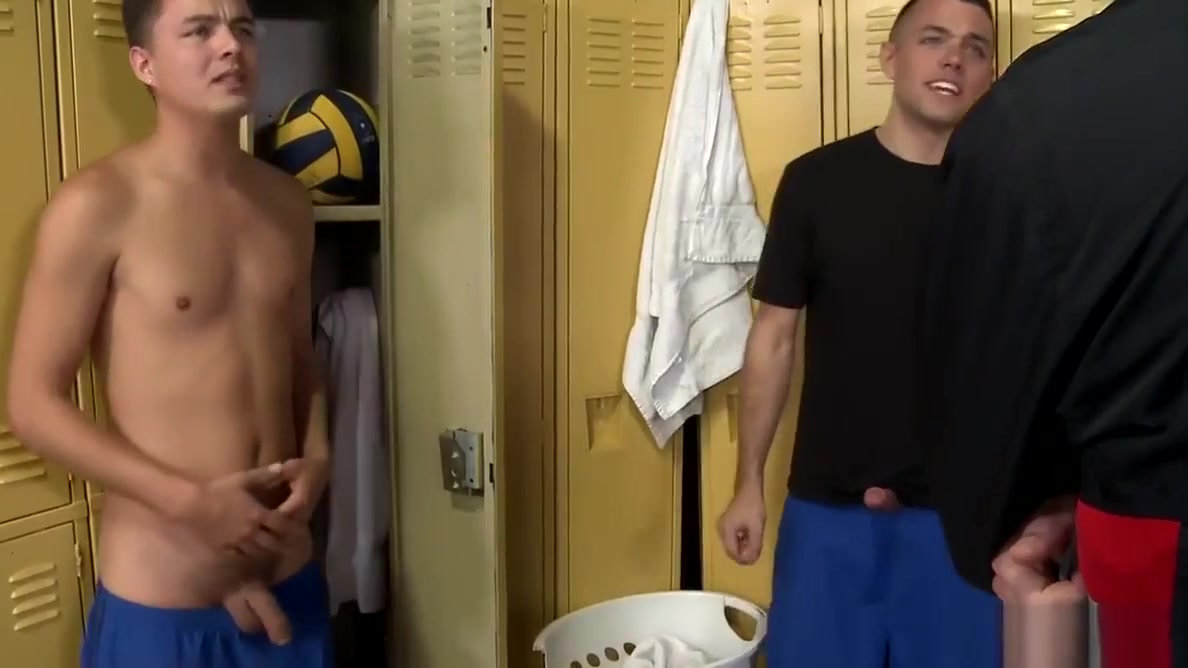 Cock Virgins Locker Room Sex Caught By Coach