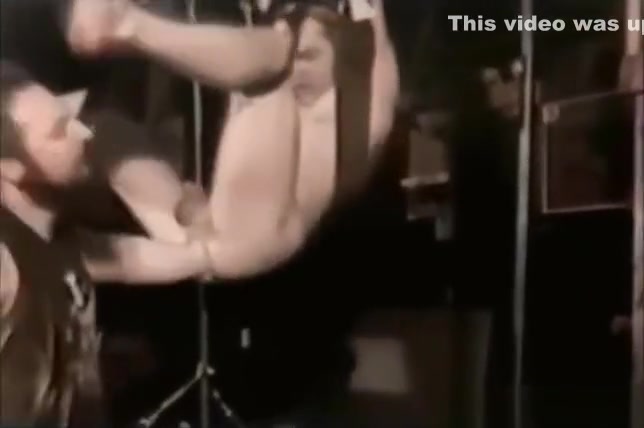 Gay Vintage Bear Fisting scene 2