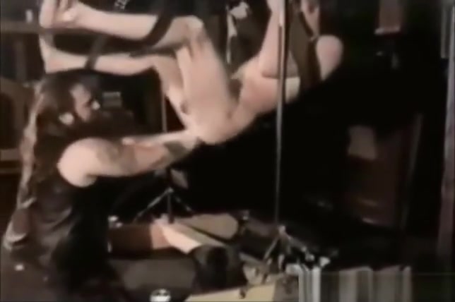 Gay Vintage Bear Fisting scene 2