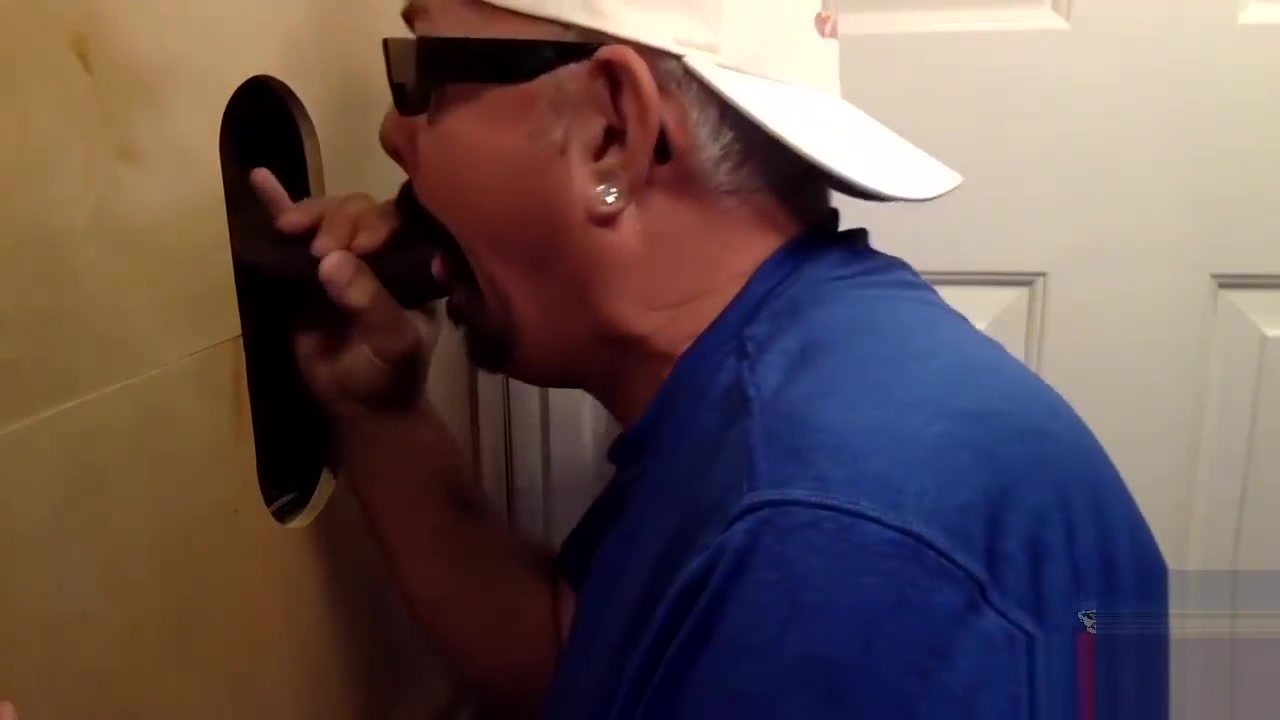 Long Black Gloryhole Cock