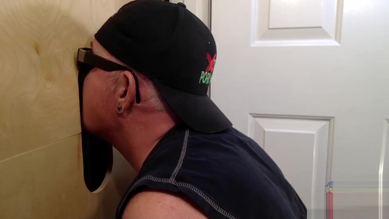First Time At Gloryhole Step daddy Cock