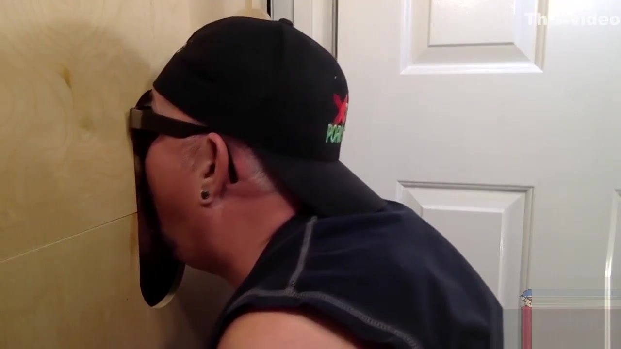 First Time At Gloryhole Step daddy Cock