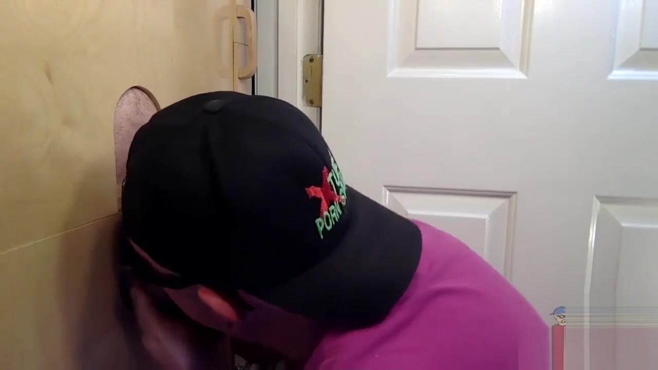Lunch Break Gloryhole Gusher scene 2
