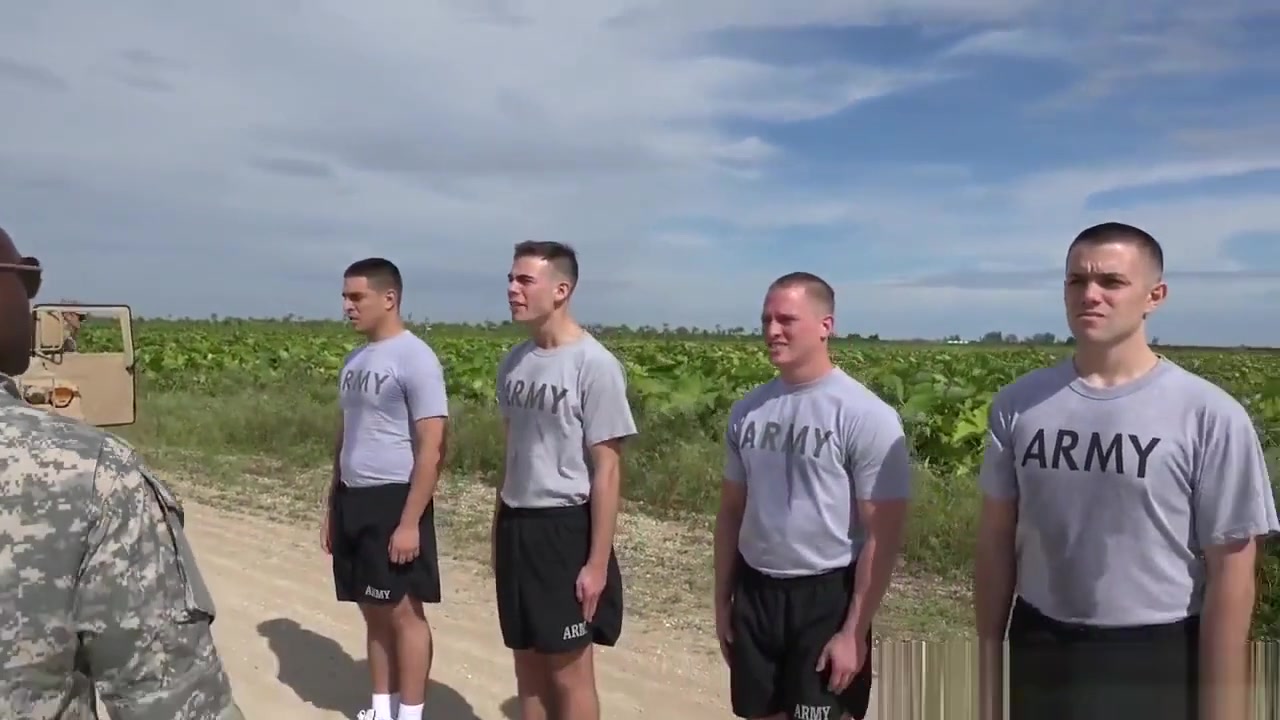 Army troop blow black colonel
