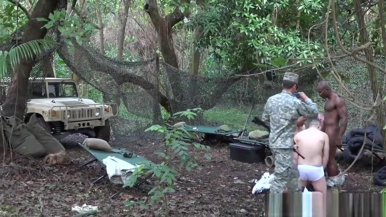 Army troop blow black colonel