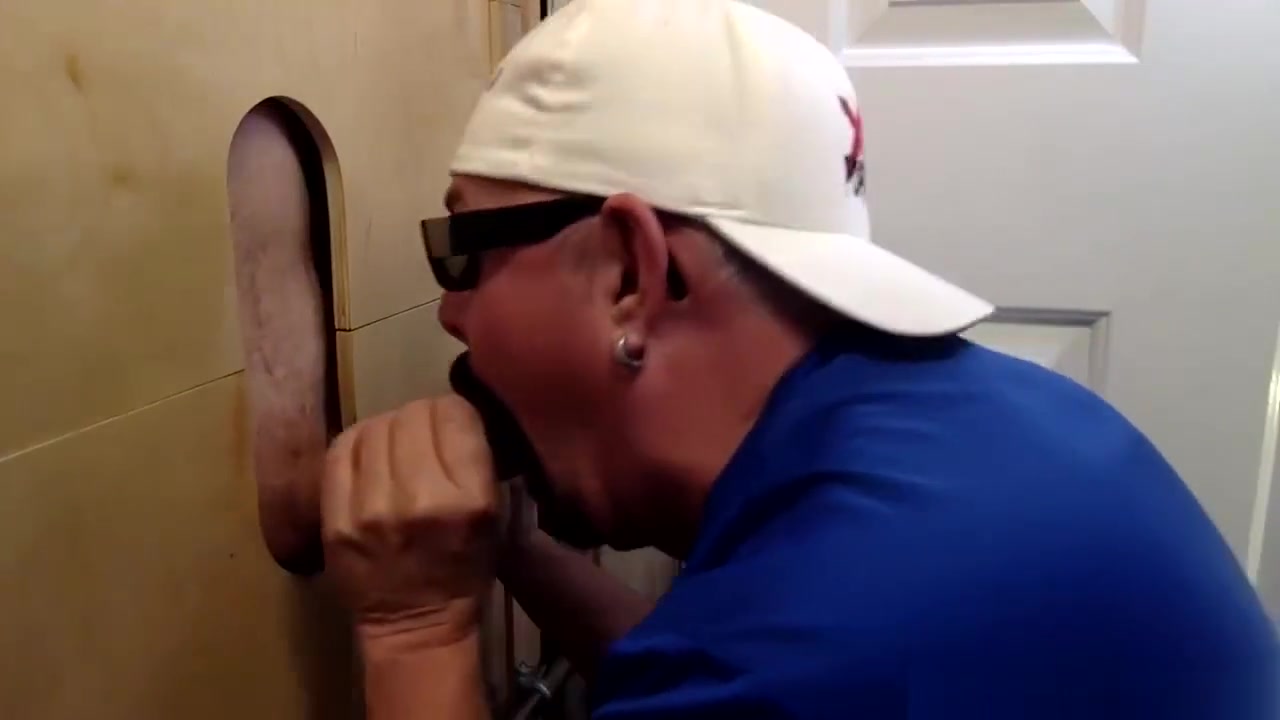 Sucking Biker Cock At The Gloryhole