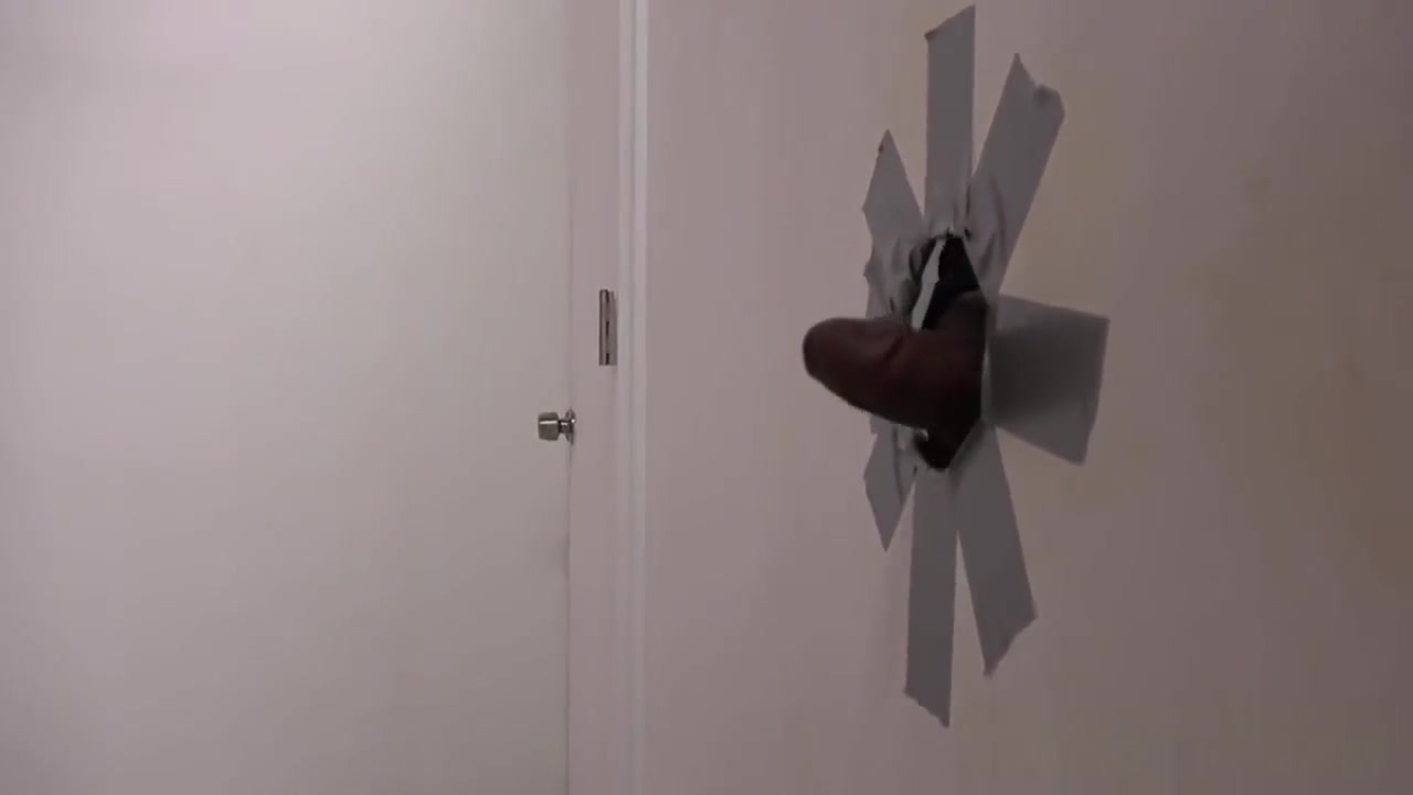 Mike Ryder Goes Black At A Glory Hole scene 2