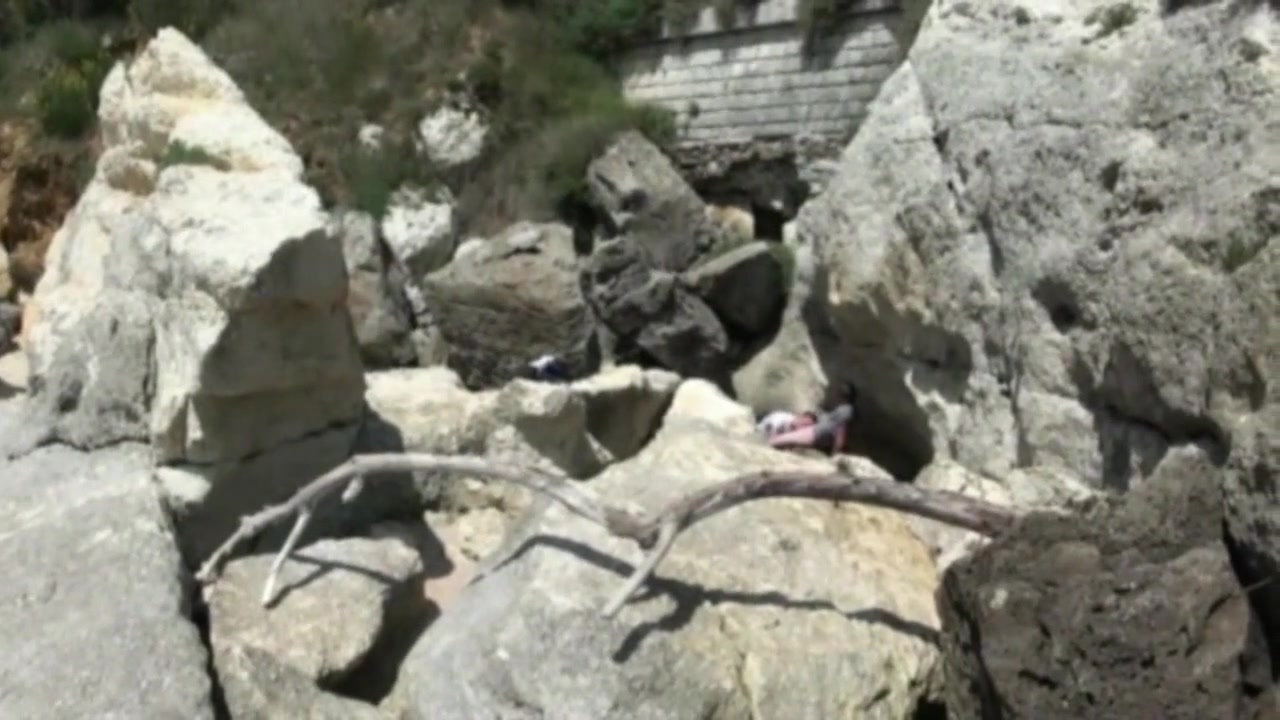 Twink fucked y straight in a beach - CrunchBoy