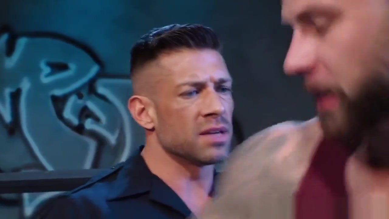 HotHouse Cop Caught Hunky Troublemaker And Fucks Him